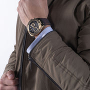  Shop Authentic Guess Poseidon Chronograph Black Dial Black Silicone Strap Watch For Men - GW0425G1 - Luxxuri