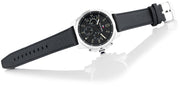  Shop Authentic Tommy Hilfiger Decker Black Dial Black Leather Strap Watch for Men - 1791563 - Luxxuri