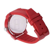  Shop Authentic Tommy Hilfiger Denim Red Dial Red Rubber Strap Watch for Men - 1791557 - Luxxuri