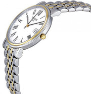  Shop Authentic Tissot T Classic Desire White Dial Two Tone Watch For Men - T52.2.481.13 - Luxxuri