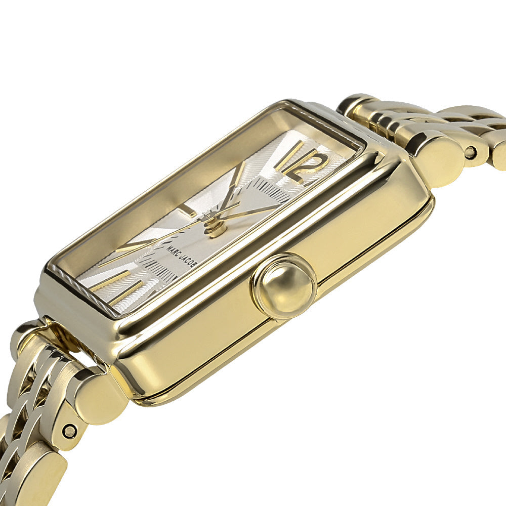  Shop Authentic Marc Jacobs Vic Silver Dial Gold Steel Strap Watch for Women - MJ3462 - Luxxuri