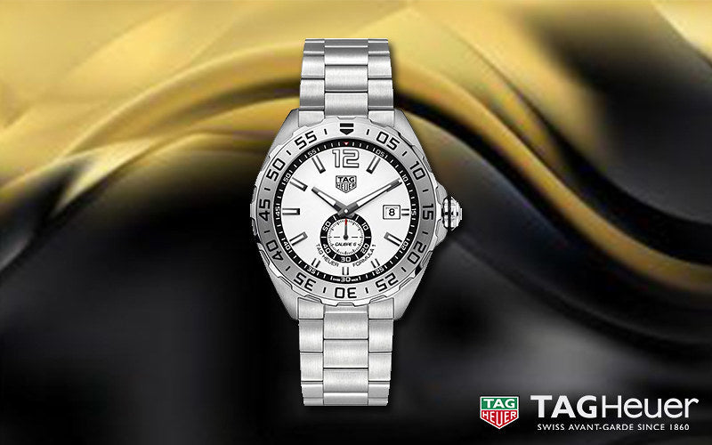  Shop Authentic Tag Heuer Formula 1 Calibre 6 Automatic White Dial Silver Steel Strap Watch for Men - WAZ2013.BA0842 - Luxxuri