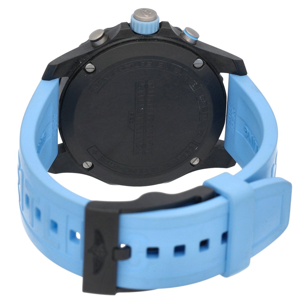  Shop Authentic Breitling Endurance Pro Black Dial Light Blue Rubber Strap Watch for Men - X82310281B1S1 - Luxxuri