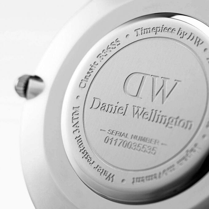  Shop Authentic Daniel Wellington Classic Sheffield White Dial Black Leather Strap Watch For Men - DW00100020 - Luxxuri
