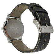  Shop Authentic Burberry The City Grey Dial Black Leather Strap Watch for Men - BU9030 - Luxxuri