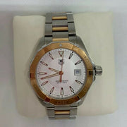  Shop Authentic Tag Heuer Aquaracer White Dial Watch for Men - WAY1150.BD0911 - Luxxuri