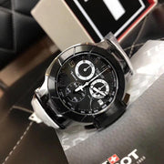  Shop Authentic Tissot T Race Chronograph Black Dial White Rubber Strap Watch for Men - T048.417.27.057.05 - Luxxuri