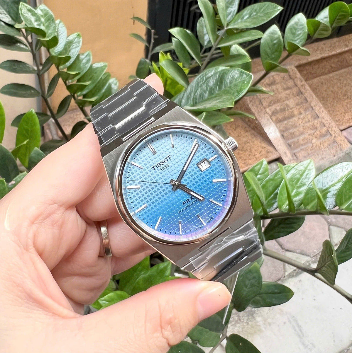  Shop Authentic Tissot PRX Powermatic 80 Gradient Blue Dial Silver Steel Strap Watch for Men - T137.407.11.351.01 - Luxxuri