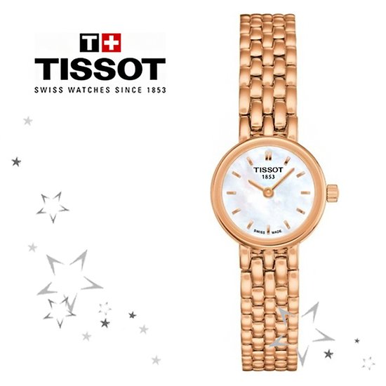  Shop Authentic Tissot T Lady Lovely Mother of Pearl Dial Rose Gold Steel Strap Watch For Women - T058.009.33.111.00 - Luxxuri