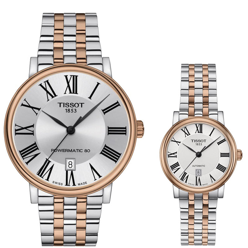  Shop Authentic Tissot Carson Premium Powermatic 80 Silver Dial Two Tone Steel Strap Watch For Men - T122.407.22.033.00 - Luxxuri