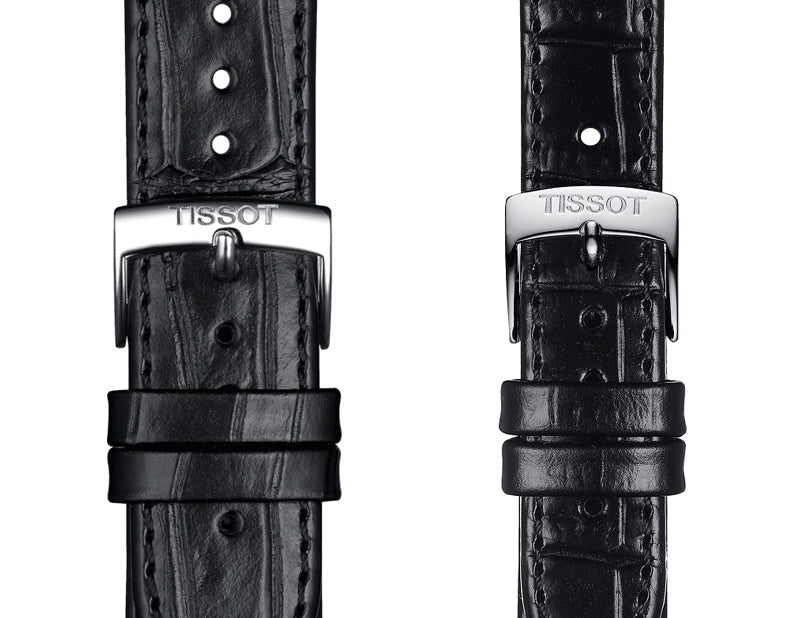 Shop Authentic Tissot Carson Premium Silver Dial Black Leather Strap Watch For Men - T122.410.16.033.00 - Luxxuri