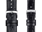  Shop Authentic Tissot Carson Premium Silver Dial Black Leather Strap Watch For Men - T122.410.16.033.00 - Luxxuri