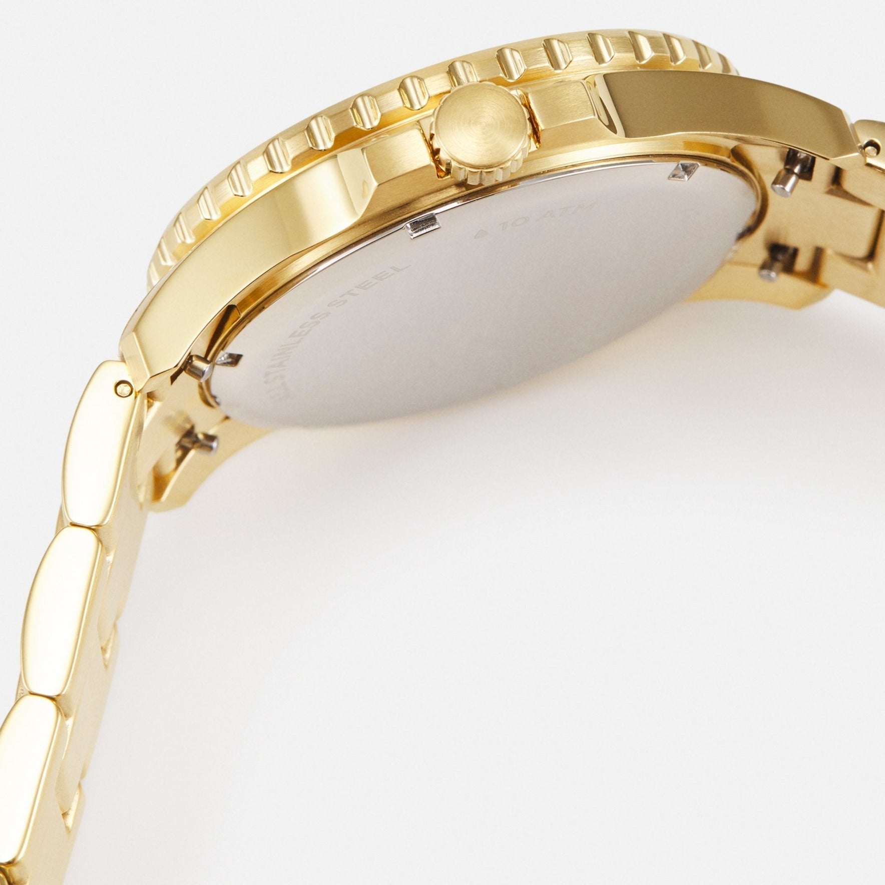  Shop Authentic Guess BFF Multifunction Black Dial Gold Steel Strap Watch for Women - W0231L3 - Luxxuri