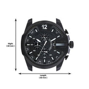  Shop Authentic Diesel Mega Chief Chronograph Black Steel Strap Watch For Men - DZ4283 - Luxxuri