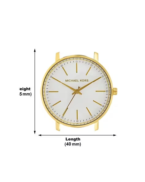  Shop Authentic Michael Kors Pyper Quartz Silver Dial Brown Leather Watch For Women - MK2740 - Luxxuri