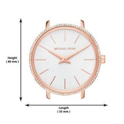  Shop Authentic Michael Kors Pyper Quartz Mother of Pearl White Dial Rose Gold Mesh Strap Watch For Women - MK4588 - Luxxuri