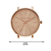  Shop Authentic Michael Kors Pyper Three-Hand Rose Gold Dial Rose Gold Steel Strap Watch For Women - MK3897 - Luxxuri
