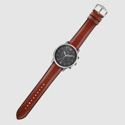  Shop Authentic Fossil Neutra Chronograph Grey Dial Brown Leather Strap Watch for Men - FS5512 - Luxxuri