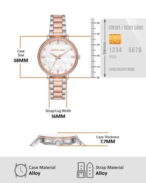  Shop Authentic Michael Kors Pyper Quartz White Dial Two Tone Steel Strap Watch For Women - MK4667 - Luxxuri