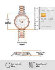  Shop Authentic Michael Kors Pyper Quartz White Dial Two Tone Steel Strap Watch For Women - MK4667 - Luxxuri