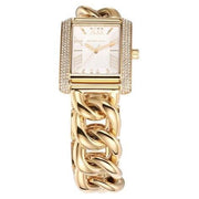  Shop Authentic Michael Kors Emery Three Hand Silver Dial Gold Steel Strap Watch For Women - Mk7300 - Luxxuri