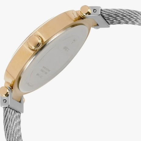  Shop Authentic Guess Soho Diamonds Silver Dial Silver Mesh Bracelet Watch for Women - W0638L7 - Luxxuri