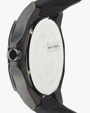  Shop Authentic Guess Genesis Quartz Black Dial Black Silicone Strap Watch For Men - W1254G2 - Luxxuri