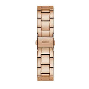 Shop Authentic Guess Trend Diamonds Rose Gold Dial Rose Gold Steel Strap Watch for Women - GW0512L3 - Luxxuri