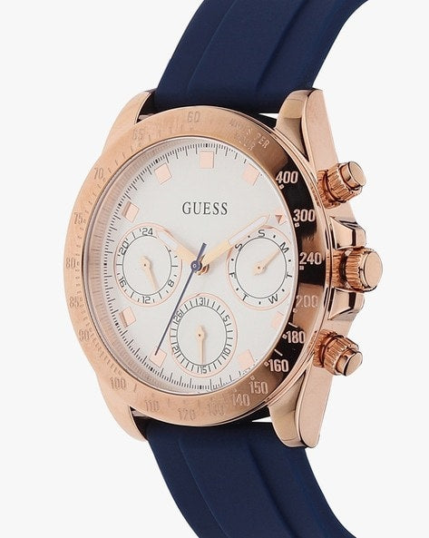  Shop Authentic Guess Eclipse White Dial Blue Rubber Strap Watch for Women - GW0315L2 - Luxxuri
