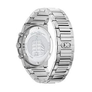  Shop Authentic Salvatore Ferragamo Sapphire Chrono Black Dial Silver Steel Strap Watch for Men - SFME00321 - Luxxuri