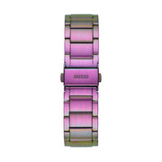  Shop Authentic Guess Phoenix Chronograph Crystals Silver Dial Pink Steel Strap Watch For Women - GW0104L4 - Luxxuri