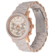  Shop Authentic Michael Kors Runway Chronograph Grey Dial Grey Silicone Strap Watch For Women - MK7386 - Luxxuri