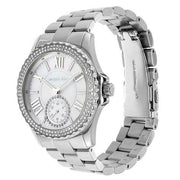  Shop Authentic Michael Kors Everest Three hand Silver Dial Silver Steel Strap Watch For Women - MK7403 - Luxxuri