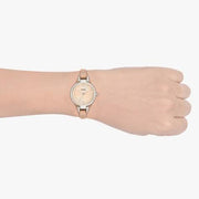  Shop Authentic Fossil Georgia Bone Grey Dial Beige Leather Strap Watch for Women - ES2830 - Luxxuri
