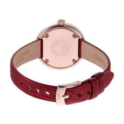  Shop Authentic Emporio Armani Two-Hand Analog White Dial Red Leather Strap Watch For Women - AR11532 - Luxxuri