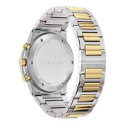  Shop Authentic Salvatore Ferragamo Sapphire Chrono Green Dial Two Tone Steel Strap Watch for Men - SFME01223 - Luxxuri