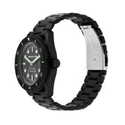  Shop Authentic Michael Kors Maritime Three Hand Black Dial Black Steel Strap Watch for Men - MK9181 - Luxxuri