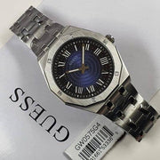  Shop Authentic Guess Asset Quartz Blue Dial Silver Steel Strap Watch For Men - GW0575G4 - Luxxuri
