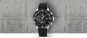  Shop Authentic Tommy Hilfiger Trent Chronograph Quartz Black Dial Black Leather Strap Watch For Men - 1791810 - Luxxuri