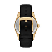  Shop Authentic Michael Kors Lexington Black Dial Black Leather Strap Watch For Women - MK4748 - Luxxuri