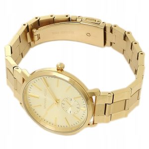  Shop Authentic Michael Kors Jaryn Analog Quartz Gold Dial Gold Steel Strap Watch For Women - MK3500 - Luxxuri