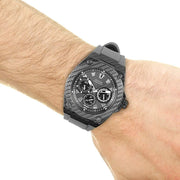  Shop Authentic Guess Legacy Grey Dial Grey Silicone Strap Watch For Men - W1048G1 - Luxxuri