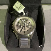  Shop Authentic Armani Exchange Drexler Chronograph Grey Dial Grey Steel Strap Watch For Men - AX2603 - Luxxuri