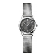  Shop Authentic Calvin Klein Minimal Grey Dial Silver Mesh Bracelet Watch for Men - K3M51154 - Luxxuri