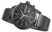  Shop Authentic Hugo Boss Associate Black Dial Black Mesh Bracelet Watch for Men - 1513769 - Luxxuri