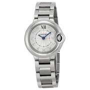  Shop Authentic Cartier Ballon Bleu de Cartier Diamonds Silver Dial Silver Steel Strap Watch for Women - WE902073 - Luxxuri