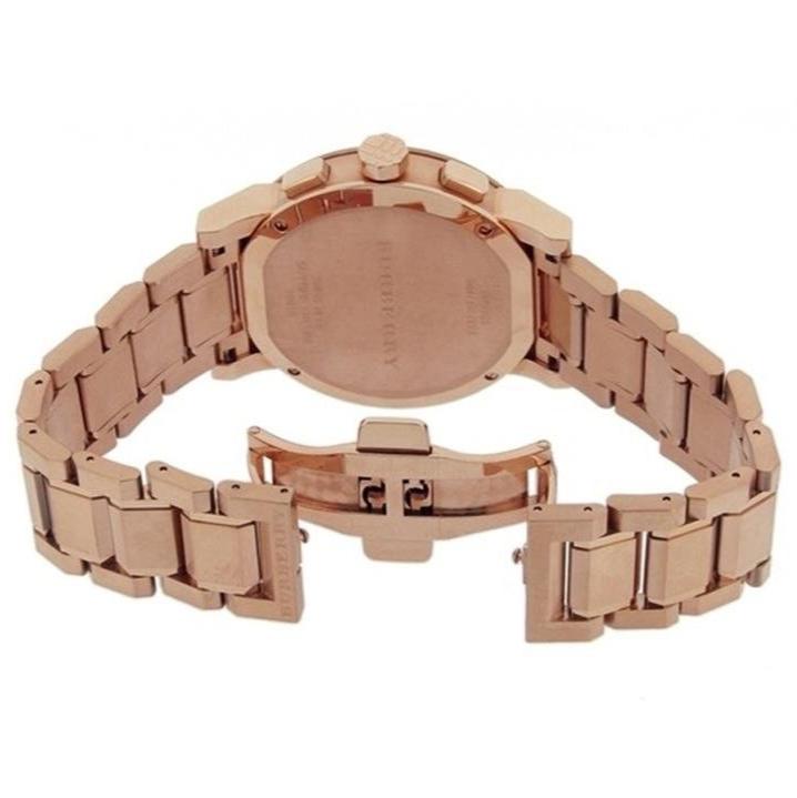  Shop Authentic Burberry The City Grey Dial Rose Gold Steel Strap Watch for Men - BU9353 - Luxxuri