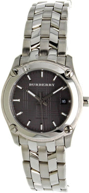  Shop Authentic Burberry Herringbone Grey Dial Silver Steel Strap Watch for Women - BU1851 - Luxxuri