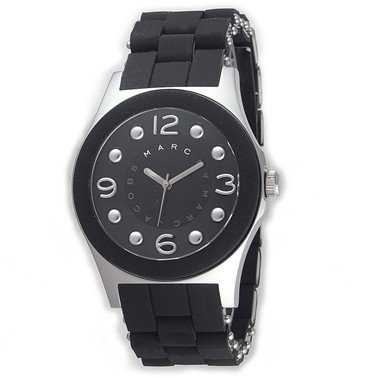  Shop Authentic Marc Jacobs Pelly Black Dial Black Silicone Strap Watch for Women - MBM2541 - Luxxuri