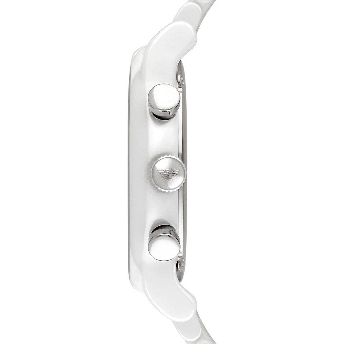 Shop Authentic Emporio Armani Luigi Chronograph Ceramic White Dial White Ceramic Strap Watch For Men - AR1499 - Luxxuri